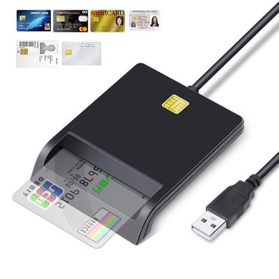 Čtečka čipových karet USB 2.0 pro DOD CAC Common Access-Bankovní karta-ID pro Mac OS