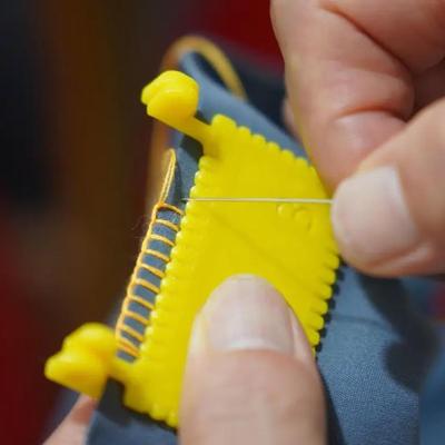 Snadný průvodce šitím pro začátečníky a seniory - Plastový nástroj pro ruční šití s rozestupy 4 mm a 3 mm pro DIY řemesla