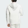 Adidas Primeknit Hooded Jacket Solid Color Golf Sports Jacket Men Jackets White IN6663