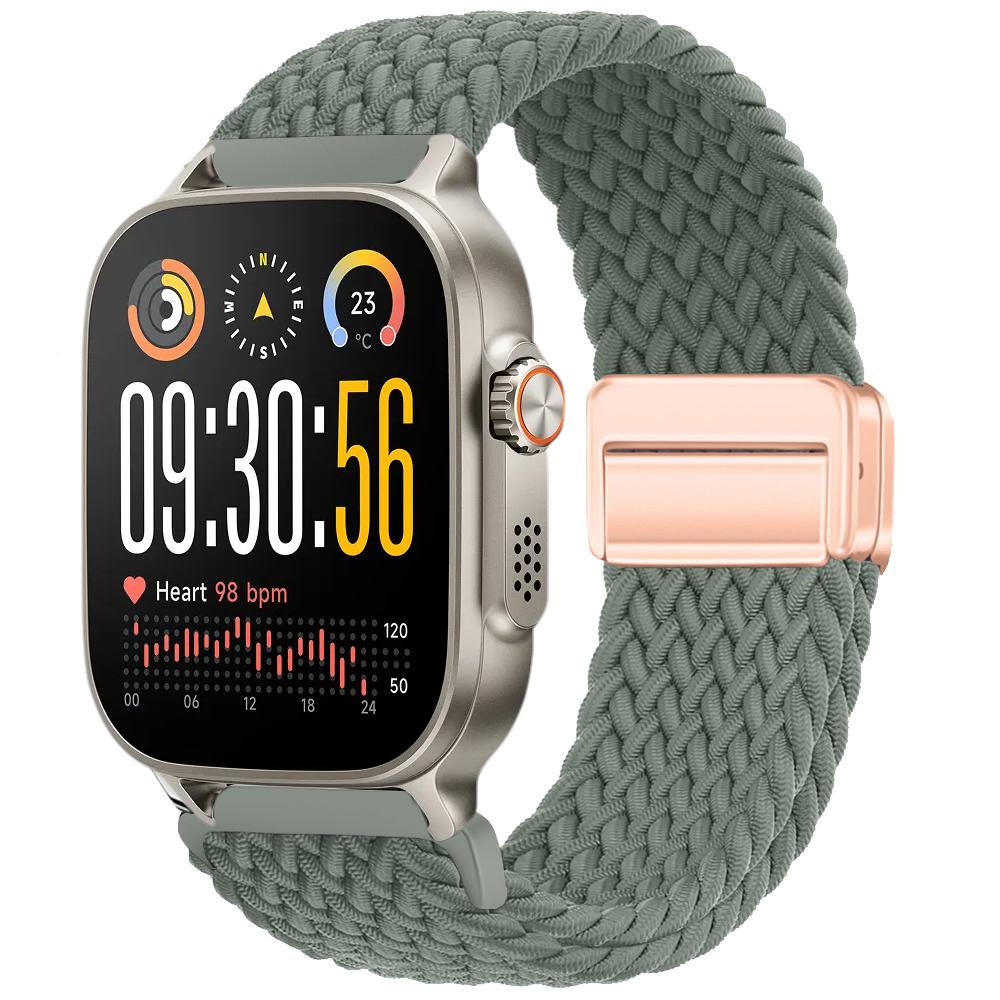 Braided Magnetic Straps For Realme Watch 5/S2 Wristband Accessories Bracelet Correa Realme Watch 2/3/S/3 2 S Pro 22mm Watch Band