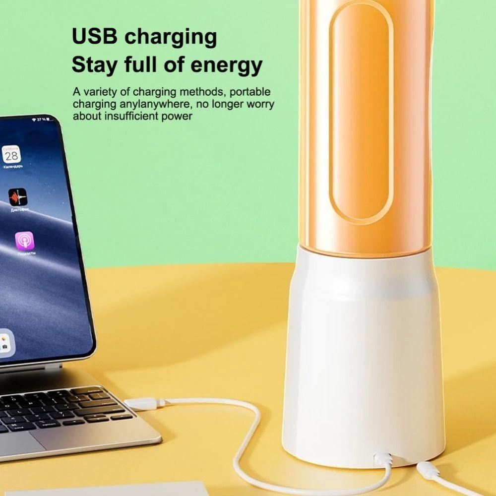 450ml Juicer 10 Blades Mixing Machine Portable Juice Extractor  for Travel Kitchen Outgoing