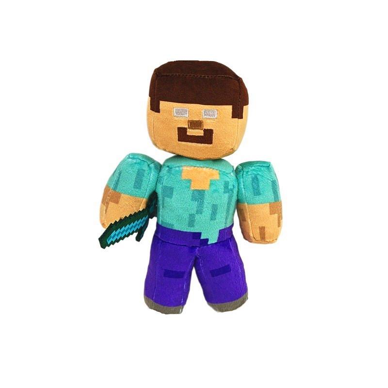 New Minecraft Plush Villager Witch Zombie Toy Doll In Stock