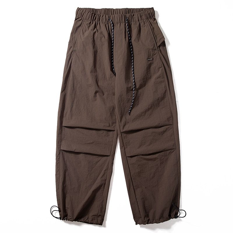 Cargo Pants Men Summer New Arrival American Wide Leg Paratrooper Pants Outdoor Function Waterproof Quick-Drying Thin Summer Pants