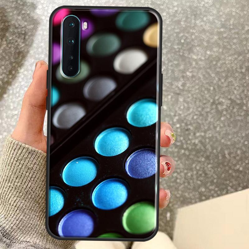 Makeup Eyeshadow Palette Case For OnePlus 13T 10T 8T 10 Pro 15 13 12 11 15R 13R 12R Nord CE 5 2 3 4 Lite N20 N30 Coque