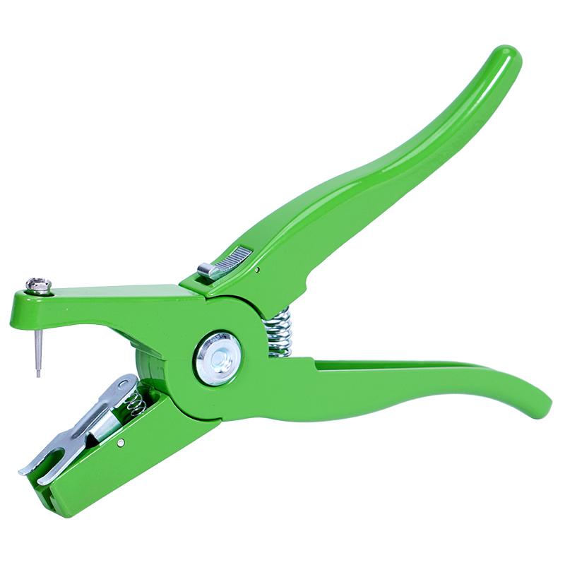 

100Pcs Sheep Goat Ear Tag with Number / Ear Tag Pliers Laser Copper Head Earrings Farm Livestock Sheep Ear Identification Tools