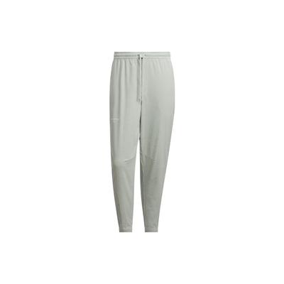 Lounge 7/8 Pants Solid Color Drawstring Cuffed Knit Sports Pants Men Pants Silver-Gray IQ1390