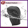 FUELHOOD Gear Shift Knob Cover for Mazda Black Faux Leather CX-5 13-14 (1pc) Non-Slip