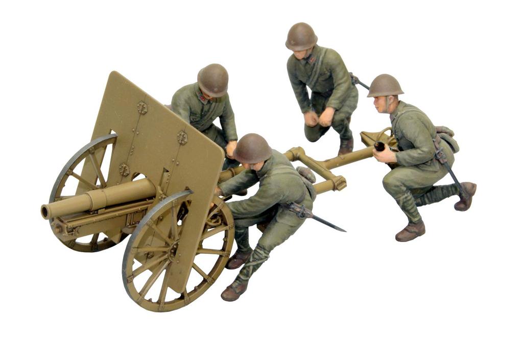 Fine Molds 1/35 Japanese Army Type 41 Mountain Gun Mountain Artillery Plastic Model FM38