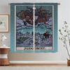 Terror Tarot Modern Living Room Curtains for Camera Tulle in Kitchen Curtains 2 Pieces Window Home and Decoration Curtain Rods