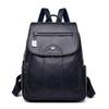 Mochila para Mujer Gran Capacidad Bolso de Viaje Suave de PU Tendencia de Moda Estudiante Mochila Antirrobo de Imitación Piel de Oveja