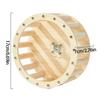 Multifunctional Chew Resistant Wood Perch for Parrots Cage Toy Cage Mount Swing Bed For Stress Relief And Play