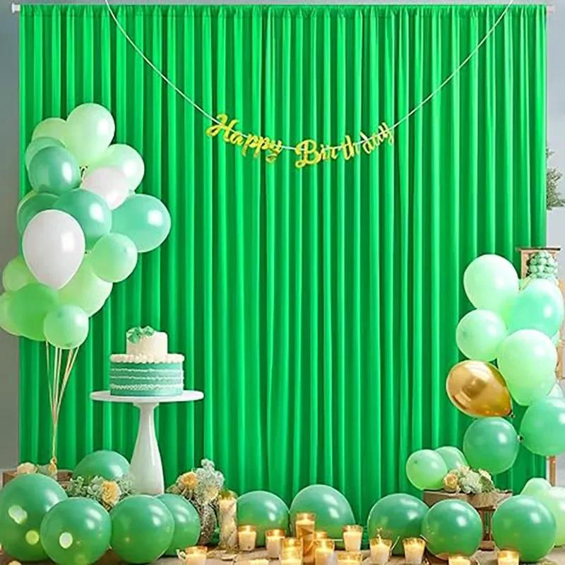 5x8/10ft Wedding Party Backdrop Drape For Parties, Photo Backdrop Drapes For Wedding Birthday Party Photography Background 1pcs