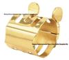 Alto Saxophone Ligature with Bakelite Mouthpiece and Metal Clamp Accessories