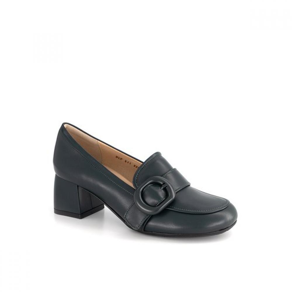 DakS Women S 5cm Round Toe Buckle Loafer dlf511lS62 250/Green (LS62)