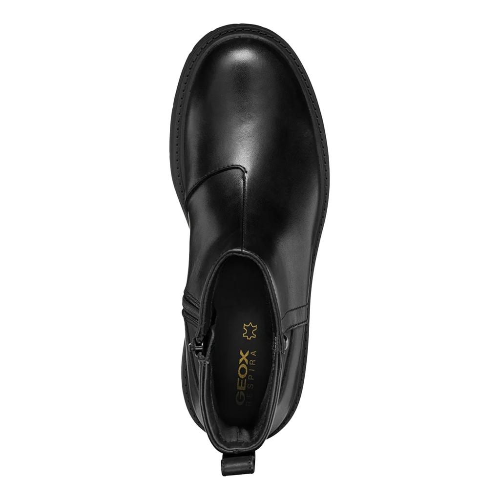 Geox Damen D Spherica Ec7 Lackleder Stiefeletten