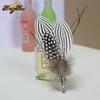 New Feather Brooch Lapel Pins for Suit Dress Badge Elegant Accessories Exquisite Fashion Business Wedding Jewelry