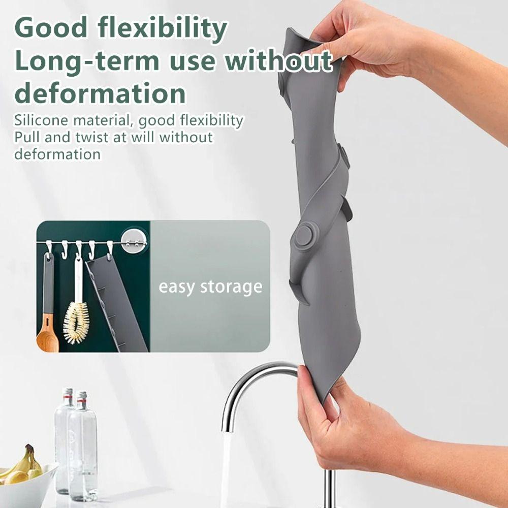 Anti-Splatter Washing Baffle Board Suction Cup Sink Splash Guard Water Splash Guards Kitchen