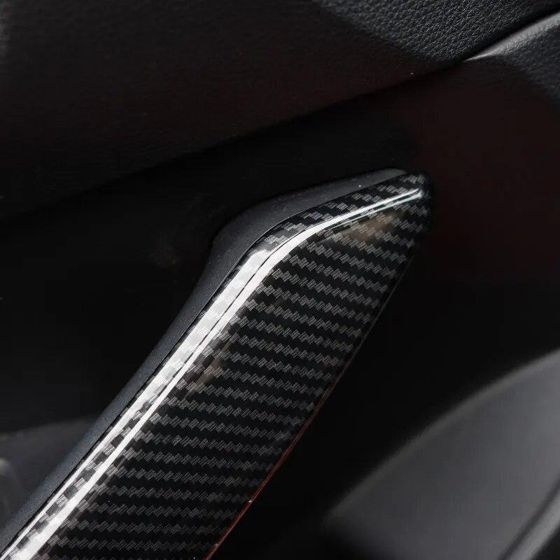 ABS Plastic Car Inner Door Panel Armrest Cover Trim Handle Frame Fit For Toyota Corolla 2022 E210 Accessories