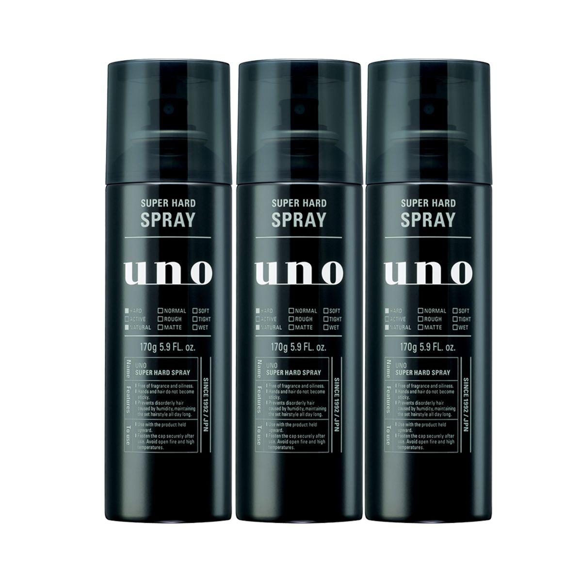 Super Hard Spray 170g 3 pcs