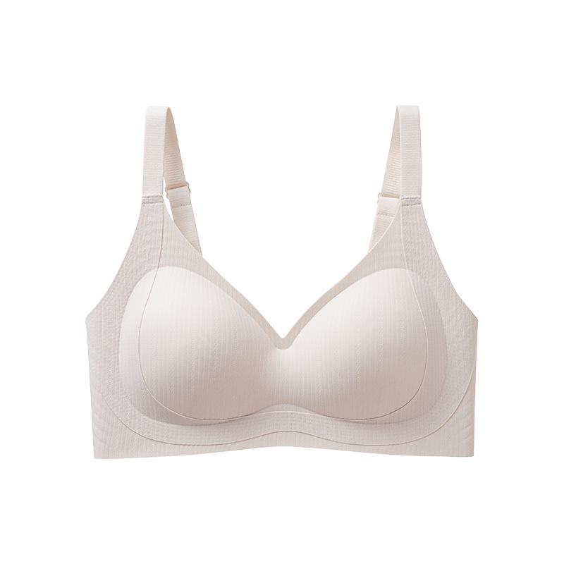 Traceless Jelly Soft Lift Bra: Foundation Liquid Underwire-Free, Small Chest Support, Comfortable Palm Cup Design for Women.