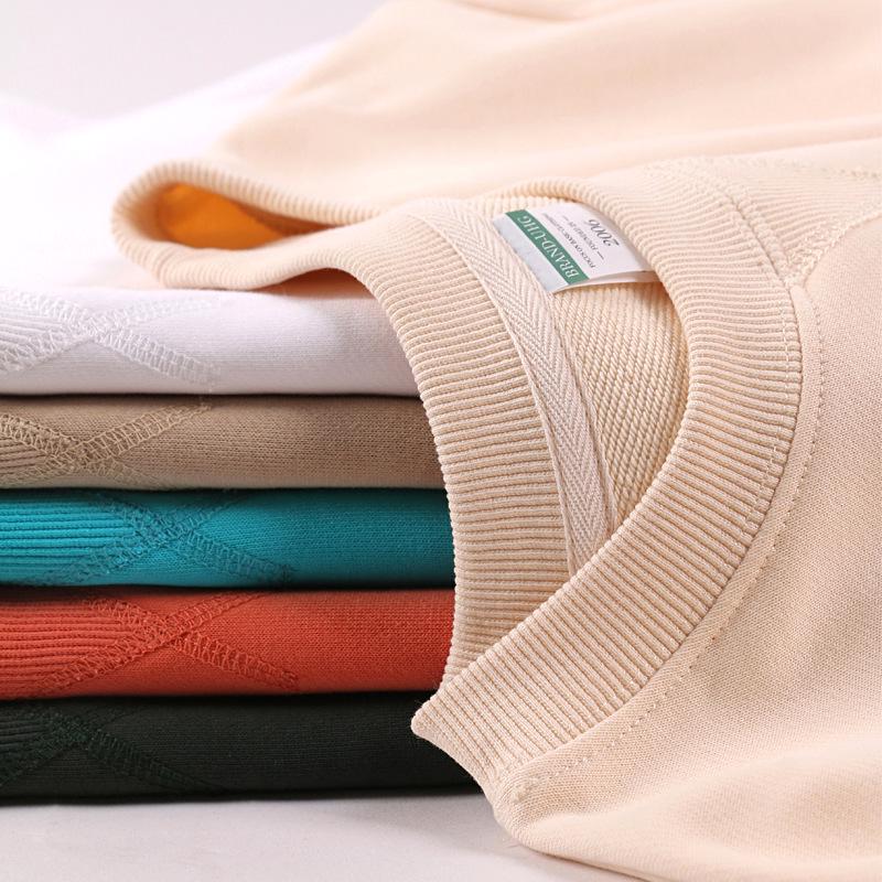 

2025 Spring/Autumn Men s Trendy Loose Long Sleeve Sweatshirt, Customizable Print L