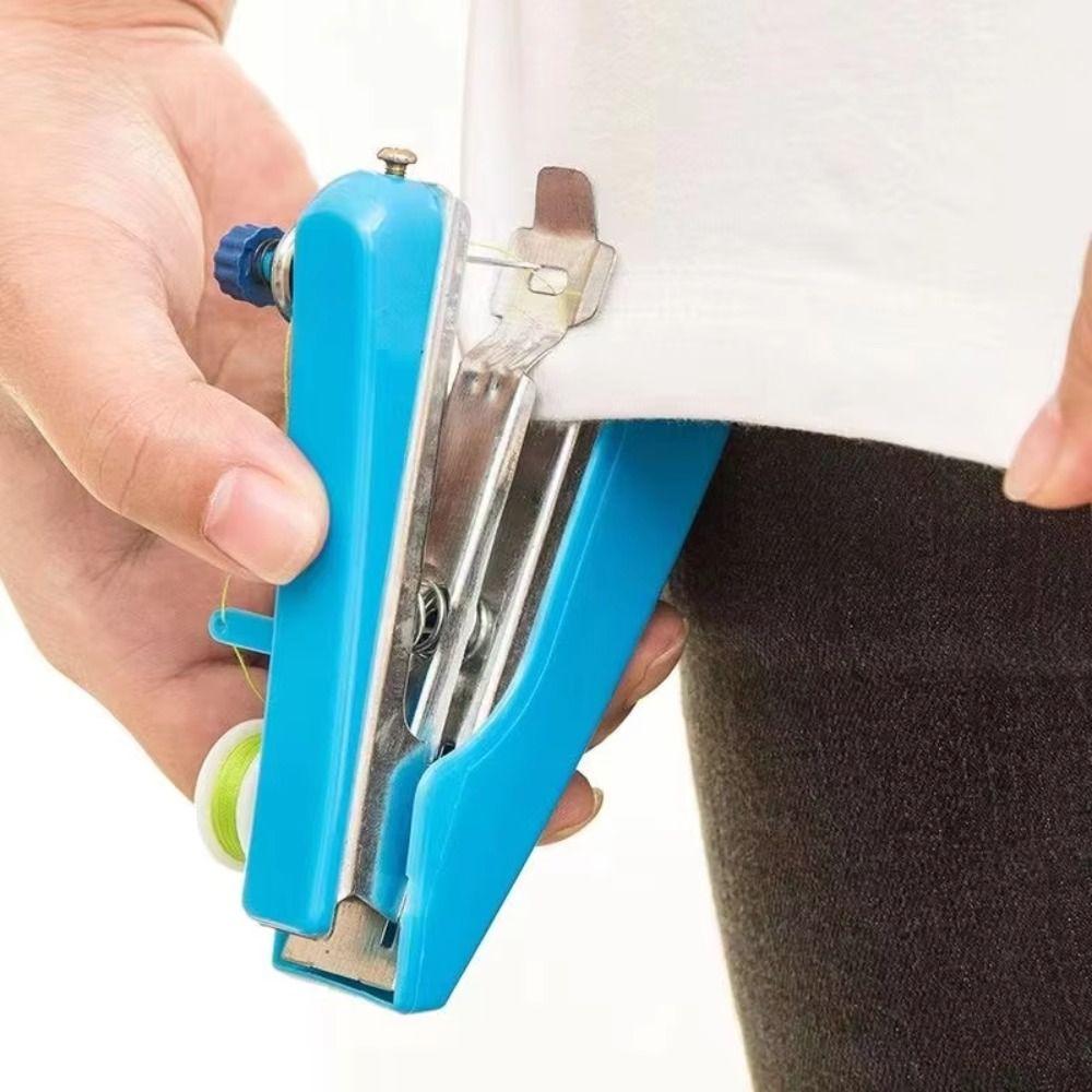 Pocket Portable Sewing Machine Outdoor Small Sewing Machine Manual Sewing Machine for Travel Needs
