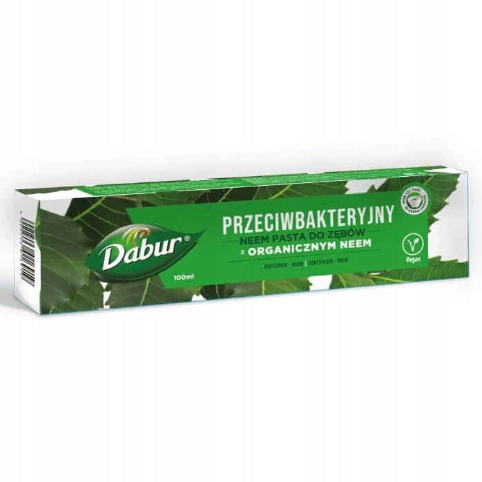 Antibakterielle Zahnpasta mit Neem, Fluoridfrei, 100 ml - Dabur