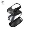 Carbon Fiber Car Key Cover Shell Case Fit For Mercedes Benz C S Class Amg Auto Accessories