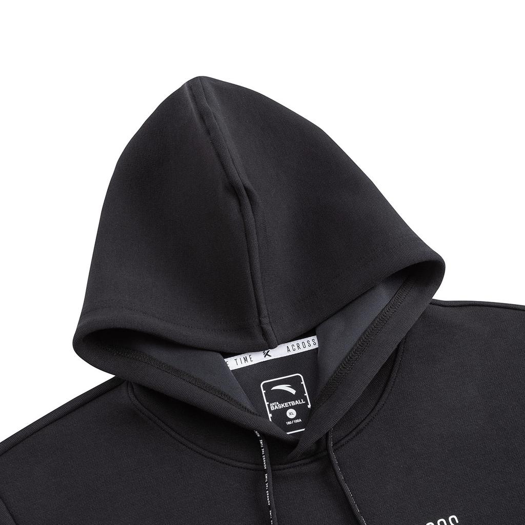 Anta Elastic Hooded Sports Hoodie Men Hoodies 152441727-5