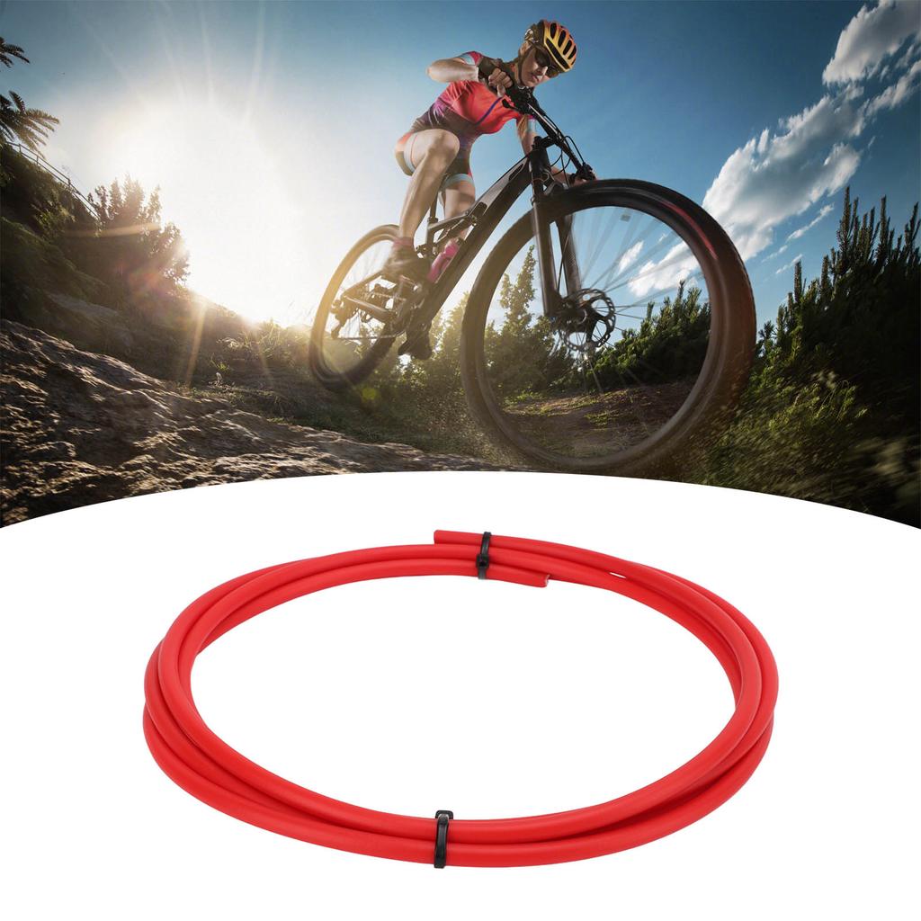 MEROCA Mountain Bike Brake Hose 5mm Hydraulic Disc Brake Oil Tube Pipes 2m Length