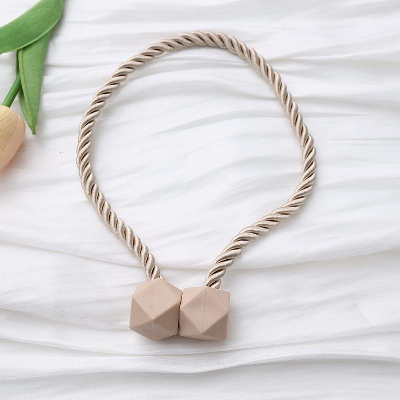 

Magnetic Punch-Free Cube Curtain Tie-Back Buckle 1 piece