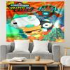 Octonauts Print Tapestry, Backdrop, Easy Setup, Ideal for Bedroom, Office & Living Room, with Aesthetic Wall Hanging Decor.