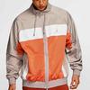 Jordan Stand Collar Casual Woven Sports Jacket Men Jackets Orange-Brown AV1303-854