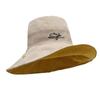 Summer   Sunshade And Sunscreen Bucket Hat Korean Version Large Brim Outdoor Fashion Neck Hat