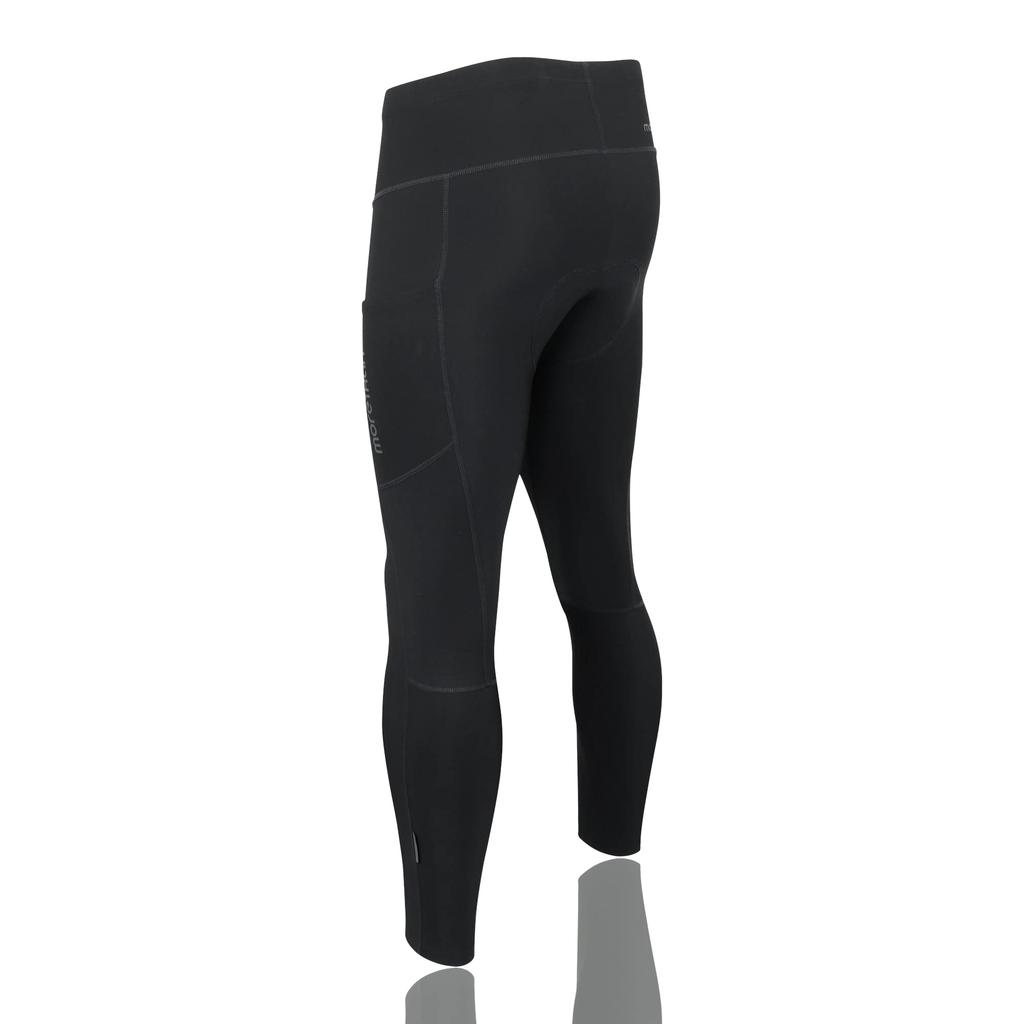 Morethan Cycling Fleece Cold Side 3 3XL Pants, Lining, Protection, Pockets, Men's, Colors, DVP-016, Black,