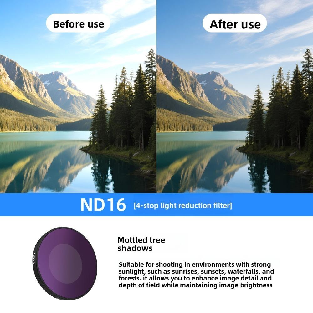 Multi-Coated Camera Filter PL/UV/ND8 ND16 ND32 Filter Accessories Lens Filter for DJI OSMO Nano