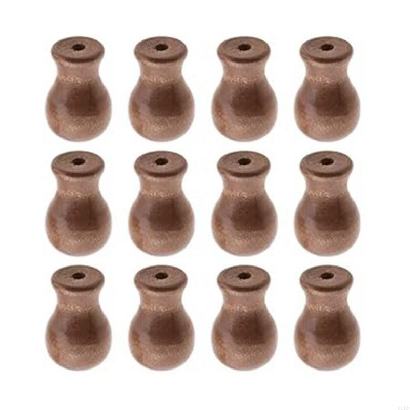 62KD Set of 12 Blind Cord Pull End Rolling Curtain Drop Pendants for Home Decors