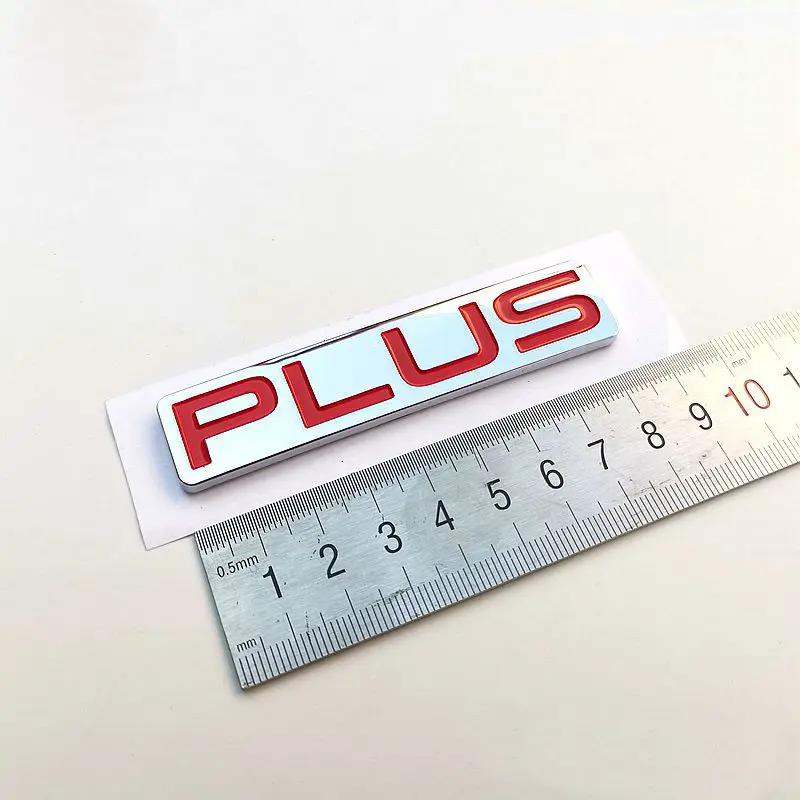 Apply to Chery PLUS Letter Label JETOUR PLUS emblem Letter label Tailgate Sign Original factory красный