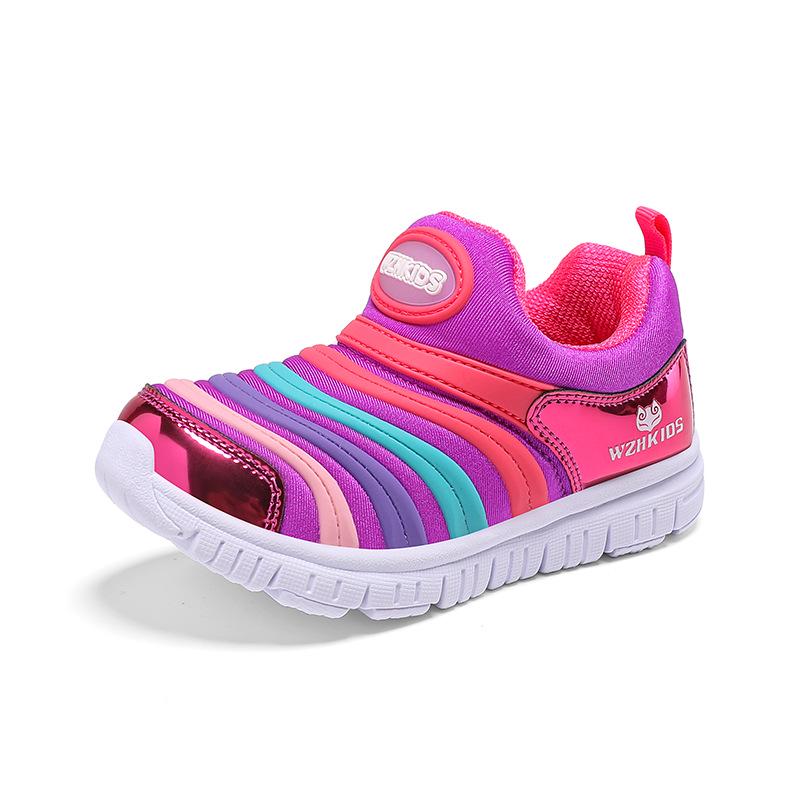 Leichte Atmungsaktive Slipper für Kleinkinder & Kleine Kinder: Unisex Low-Top Sportschuhe für Frühling & Herbst