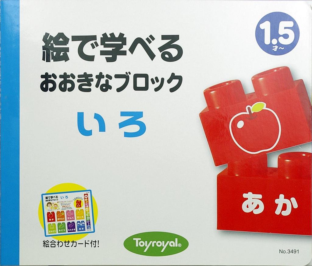 Large Blocks for Learning Through Pictures "Color" No.3491