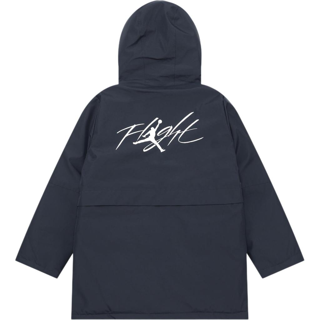 Jordan Mid-Length Three-Proof Comfortable Warm Duck Down Jacket Kids Jackets IQ9987-010