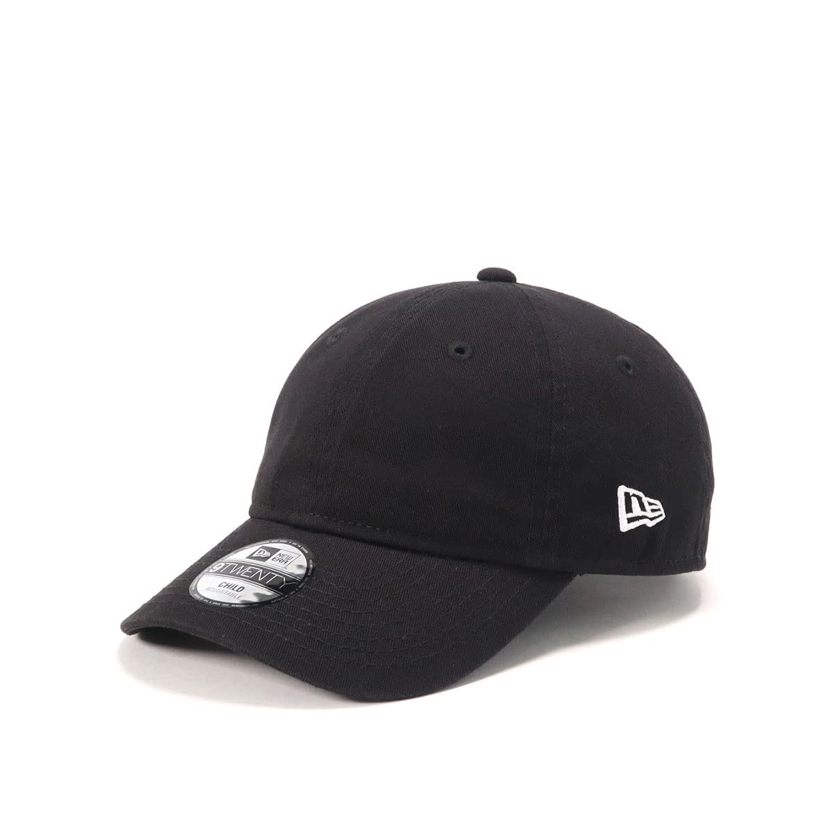 

New Era New Era Kids Cap Child9TWENTY Plain Black CHILD CHILD 920 BASIC BLK WHI 25J 50-54cm