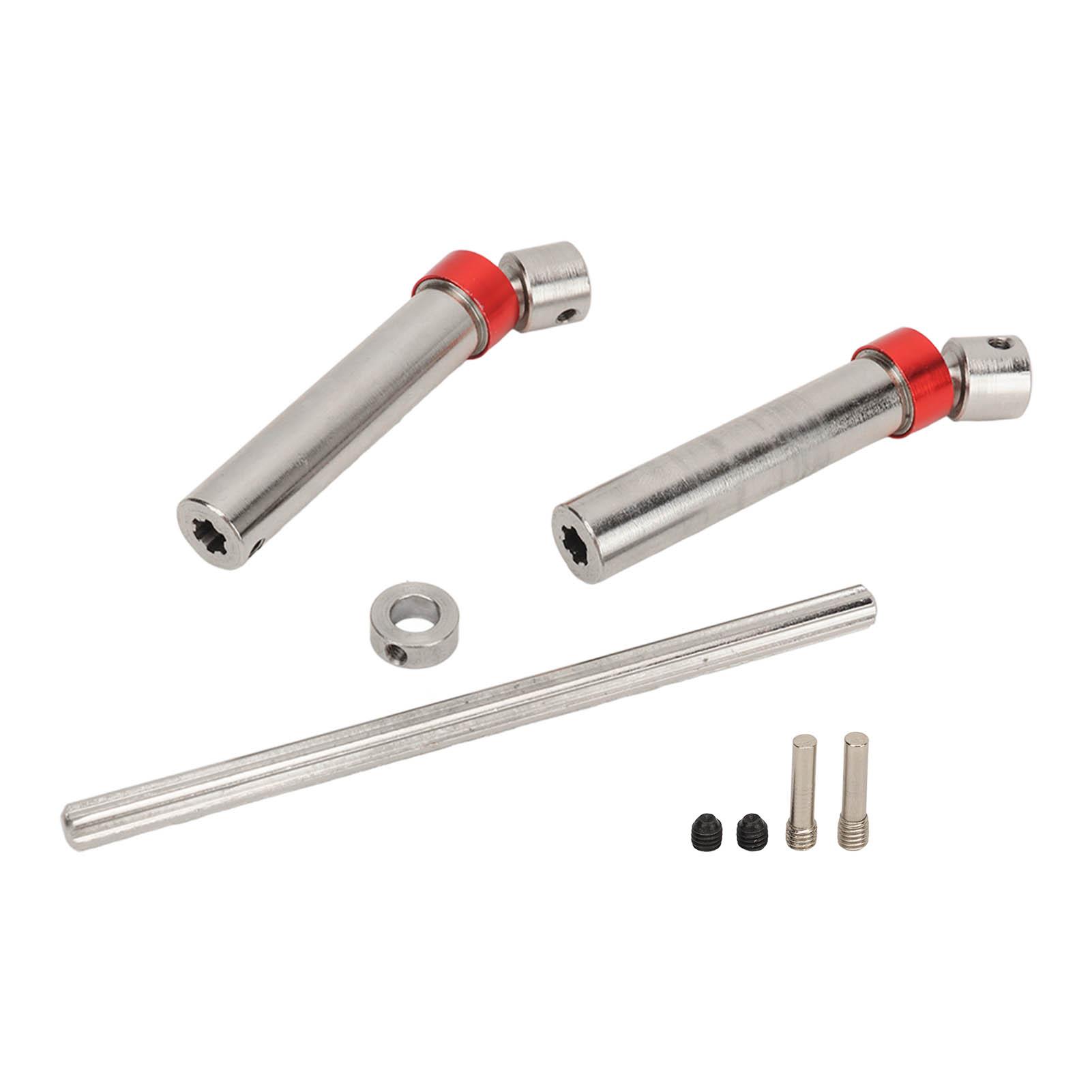 

RC Steel Drive Shaft для осьового SCX10 90046 для Tamiya CC01 1/10 RC Car Crawler 143-220mm чорний