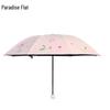 Paradise Umbrella Floral Series UV Protection Folding Sun and Rain Umbrella