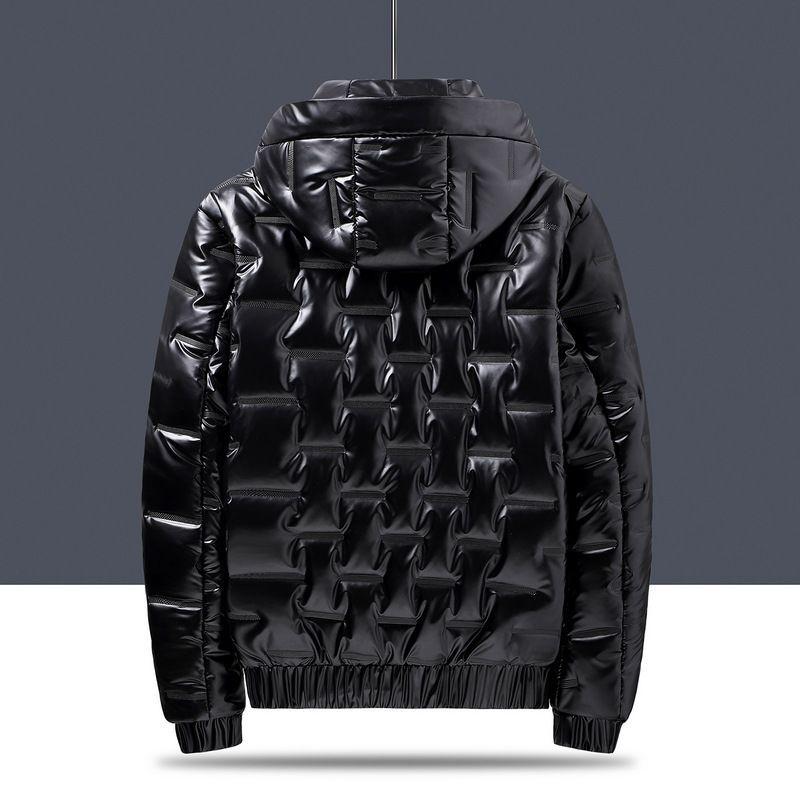 Men's Hooded Winter Cotton Down Jacket