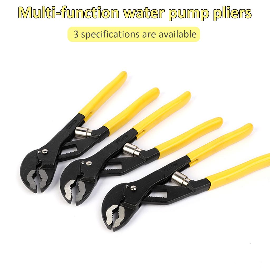 Grooves Joint Pliers Adjustment Pliers Tongue and Grooves Pliers Wrench for Water Pump Repair Plumbing Gripping Nut