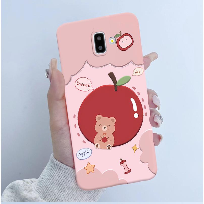 Cute Astronaut Panda Cartoon Case For Samsung Galaxy J6 2018 J6 Plus J600F/DS J610F/DS J600FN J610FN Silicone Bumper Soft Cover
