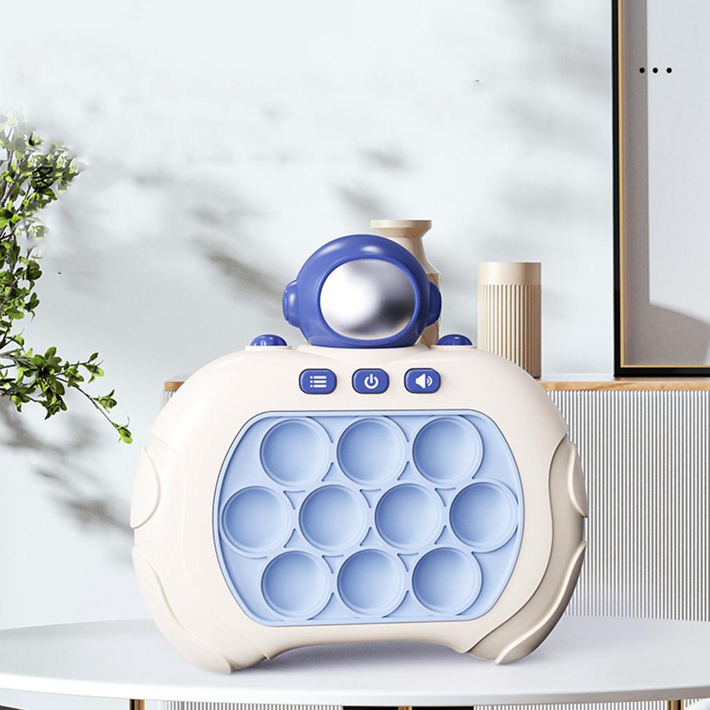 Handheld Speed Pushing Game Light Up Early Educational Electronic Push Squeeze Console Toy