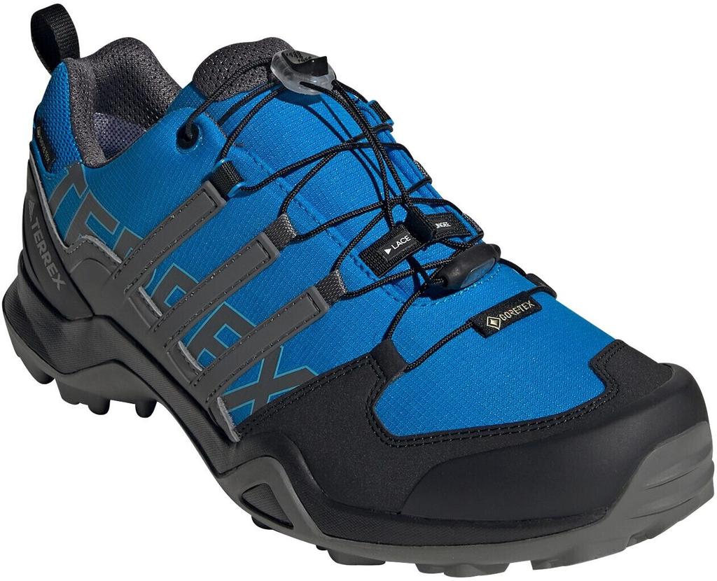 Обувь для треккинга Adidas Terrex Swift R2 GTX blue rush/grey four/core black