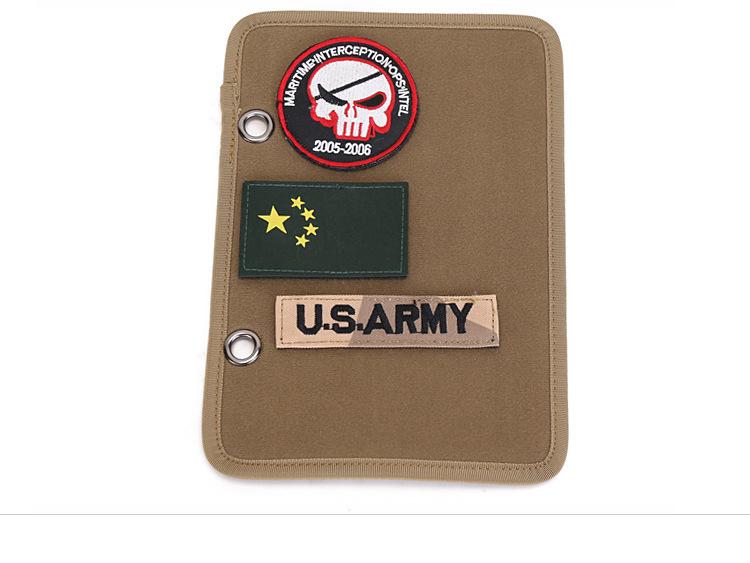 Tactical Velcro Armband Organizer with Double Loop and Storage Patch